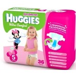 Huggies  Ultra Comfort   Jumbo 12-22  36 