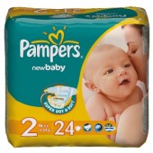 Pampers New Baby  3-6  24 