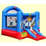 Happy Hop   Space Slide and Hoop Bouncer