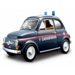 Bburago Security Force Fiat 500 Carabinieri 1:24