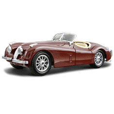  Jaguar XK 120 Roadster (1948) 1/24  BBURAGO