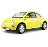 Bburago  a VW New Beetle 1998