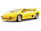 Bburago  a Lamborghini Diablo 1990