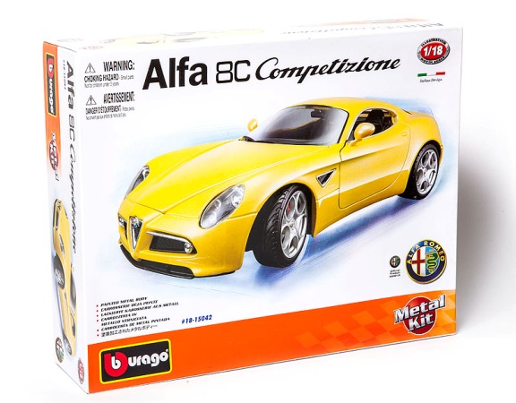 Bburago   Alfa 8C Competizione 1:18