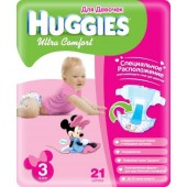 Huggies  Ultra Comfort    5-9  21 