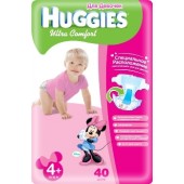 Huggies  Ultra Comfort   Jumbo 10-16  40 