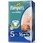  Pampers Active Baby 11-25  16 