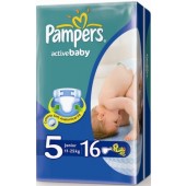  Pampers Active Baby 11-25  16 