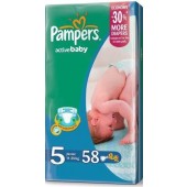  Pampers Active Baby  12-25  58 