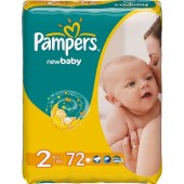  Pampers New Baby 3-6  72 